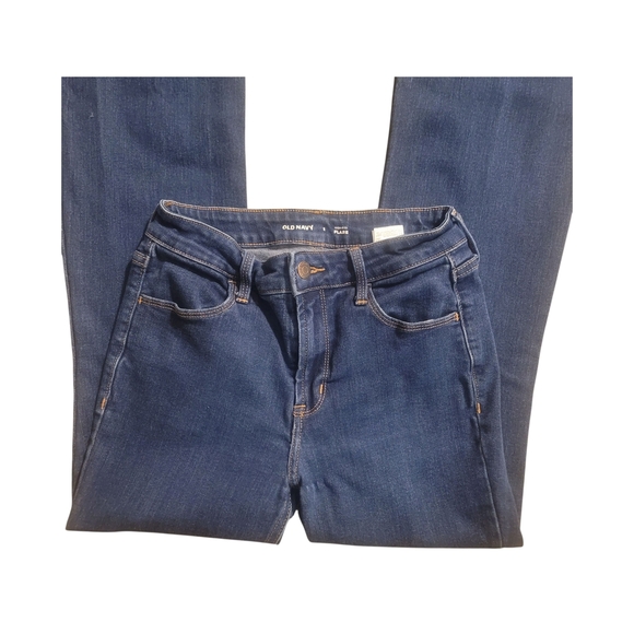 Old Navy Women's High-Rise Flare Dark Wash Jeans - Picture 6 of 6